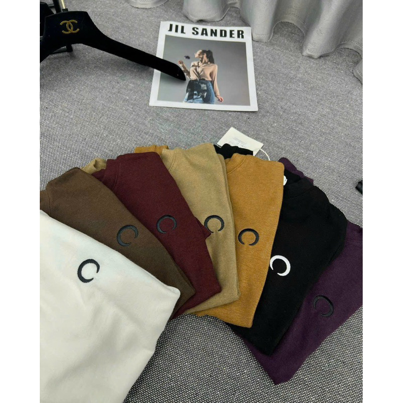 Áo thun cổ 3 phân