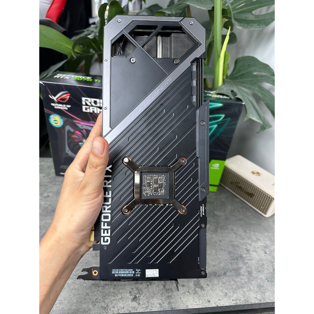 VGA Asus ROG STRIX RTX 3070 Ti OC 8G Fullbox - Đã qua sử dụng BH90D