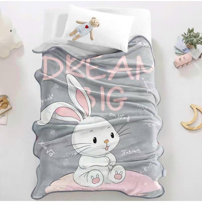 Chăn lông tuyết cho bé size 1mx1m4