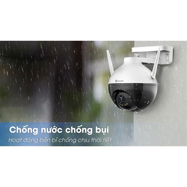 Camera wifi Ezviz C8W 4MP 2K chính hãng, đàm thoại, màu ban đêm, xoay 360