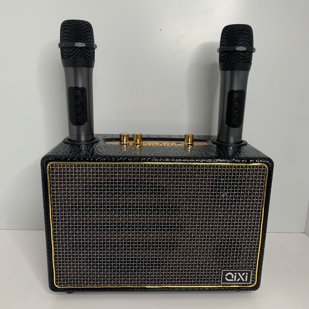 Loa Bluetooth SK-2036 , Có Sẵn 2 Micro Không Dây , Hát Karaoke Nghe Nhạc Bass Cực Đỉnh - Chuẩn qixi TECHMALL | BigBuy360 - bigbuy360.vn