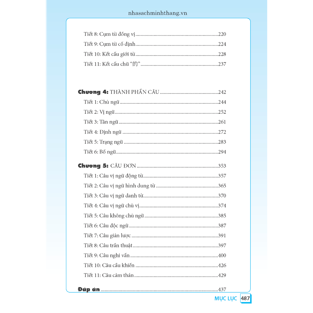 Sách - Ngữ pháp tiếng Hán thực hành tập 1 - Trình độ sơ cấp-trung cấp