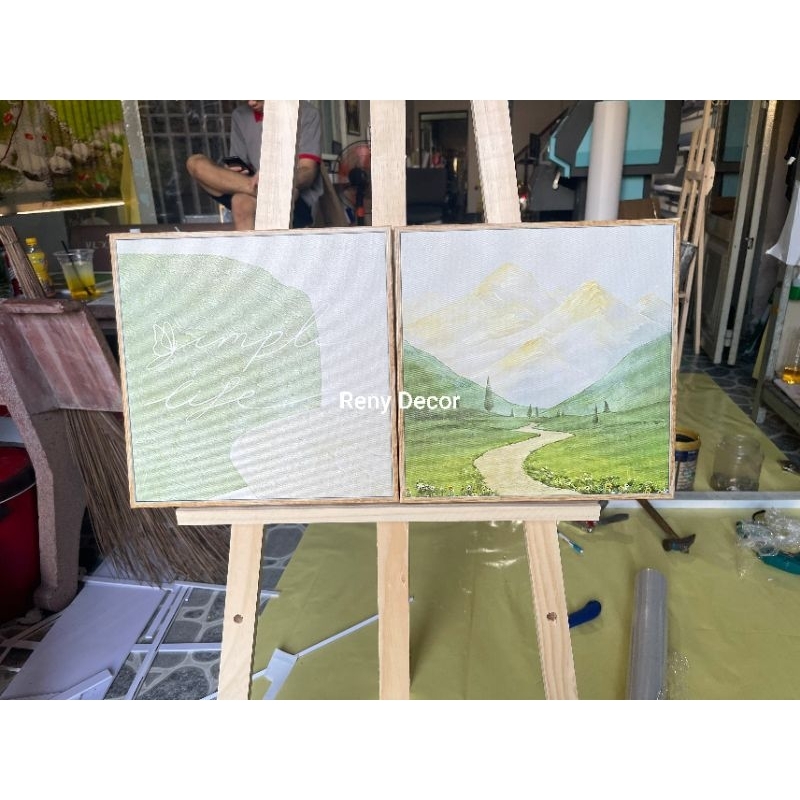 Tranh Hoa Thiên Nhiên Hiện Đại - Tranh Treo Tường Decor Trang Trí Phòng Khách, Phòng Ngủ, Nhà Hàng, Khách Sạn