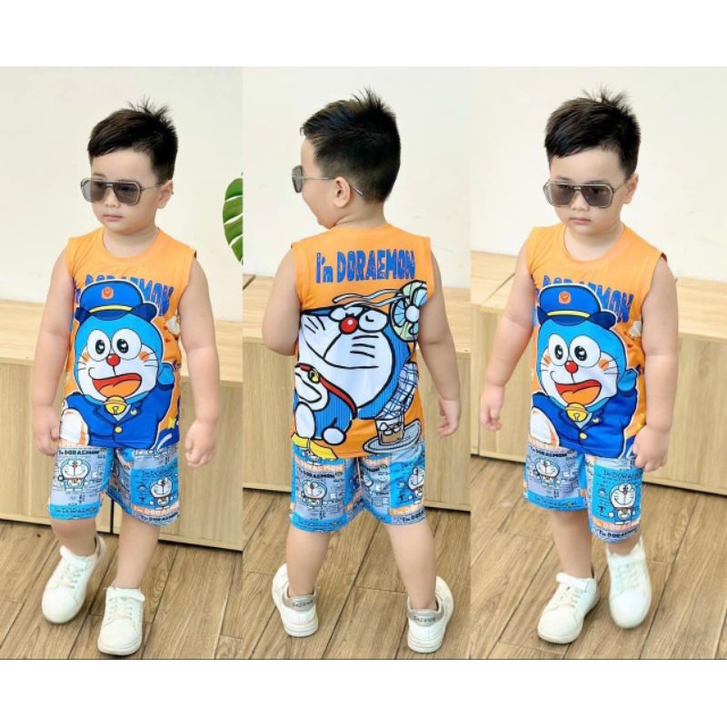BỘ ĐỒ BÉ TRAI IN HÌNH 3D HOT TREND