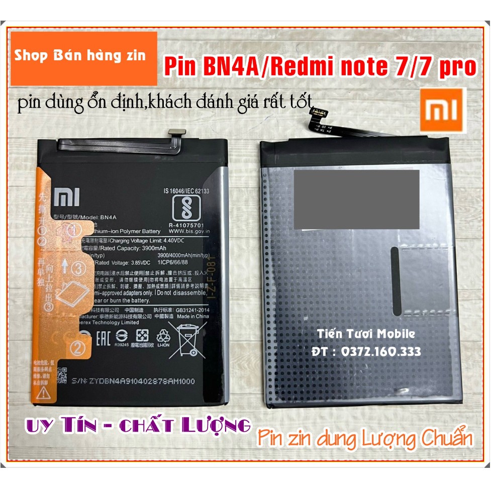 Pin BN4A /Redmi Note 7 Xiaomi