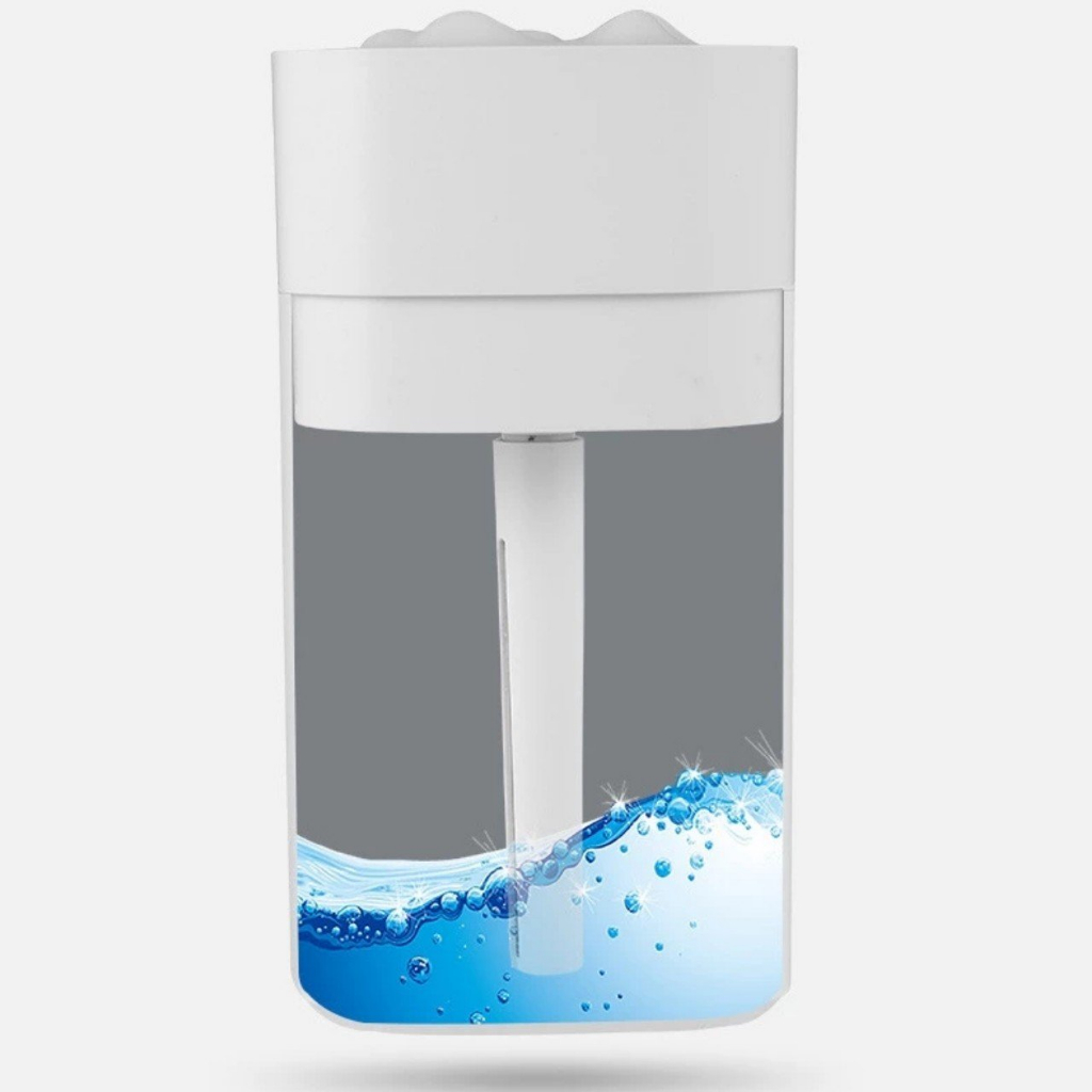 Máy xông tinh dầu khuếch tán phun sương tạo ẩm phòng ngủ xe hơi ô tô có đèn 350ml khử mùi đuổi muỗi