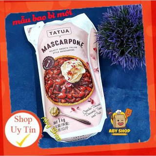 Phô mai tươi Mascarpone Tatua 1kg (HSD 26/4/2025)⚡SIÊU TỐT⚡phô mai là nguyên liệu làm bánh thơm ngon