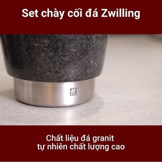🇩🇪 BỘ CHÀY CỐI ĐÁ ZWILLING - ĐỨC