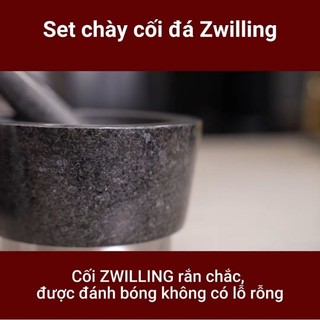 🇩🇪 BỘ CHÀY CỐI ĐÁ ZWILLING - ĐỨC