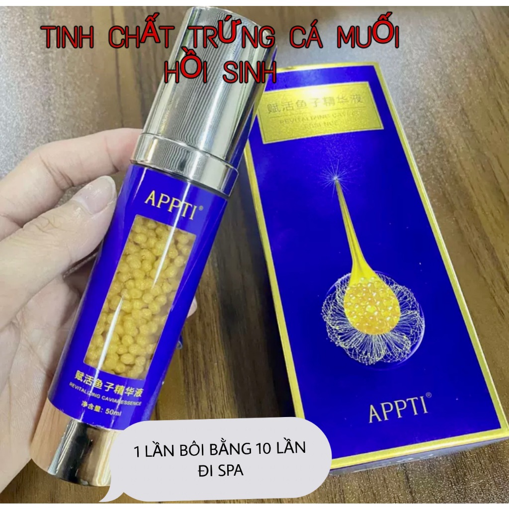 Tinh Chất Caviar Vàng Dưỡng Ẩm, Làm Săn Chắc, Sáng Da Và Giảm Nếp Nhăn Pro-Collagen (50ml)