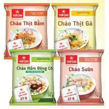 Cháo ăn liền Vifon sườn - thịt bằm - thịt gà