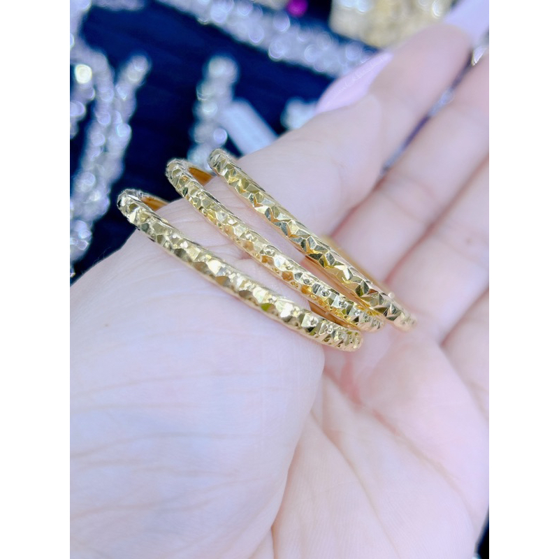 Vòng tay bạc cho bé xi vang