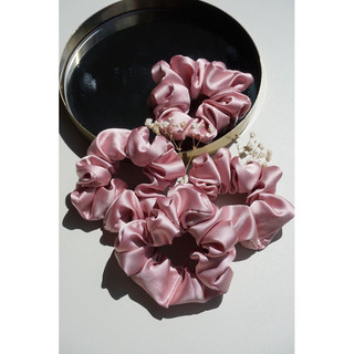 Scrunchies giá rẻ - Đồ cột tóc lụa cho nữ