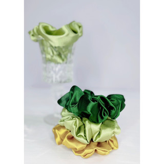 Scrunchies giá rẻ - Đồ cột tóc lụa cho nữ