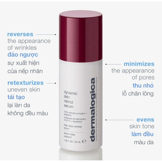 Serum Retinol dưỡng da chống lão hoá chứa Dermalogica
