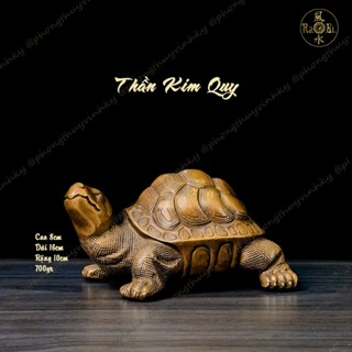  Rùa Vàng - Thần Kim Quy - Tượng Đồng Phong Thủy 