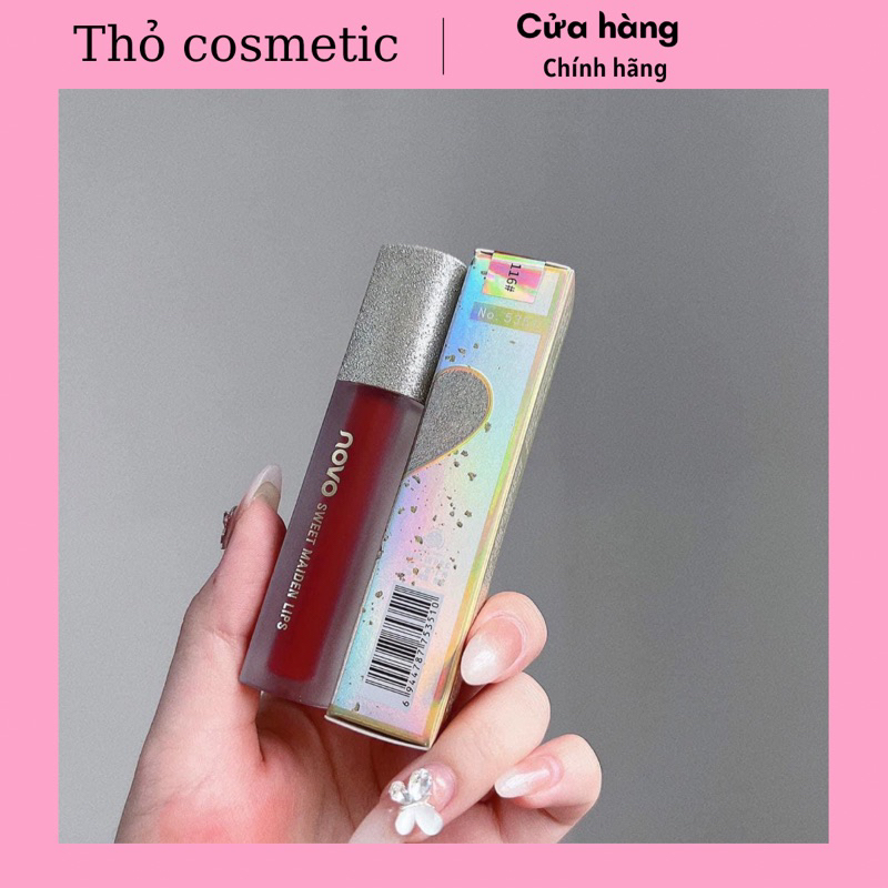 Son novo nắng trái tim màu siu xinh #116