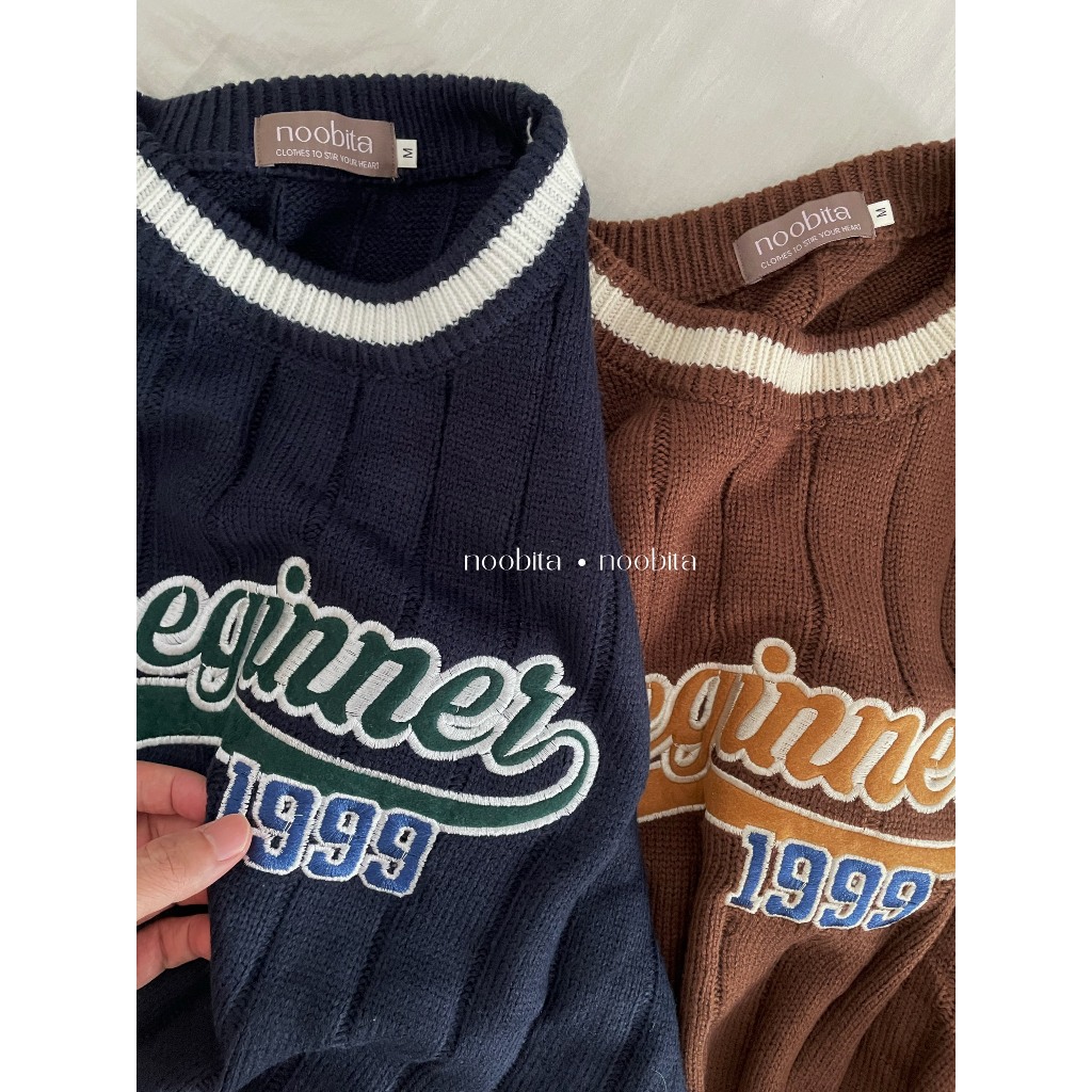 NOOBITA - Sweater len BEGINNER 8044