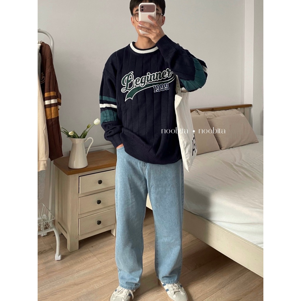 NOOBITA - Sweater len BEGINNER 8044