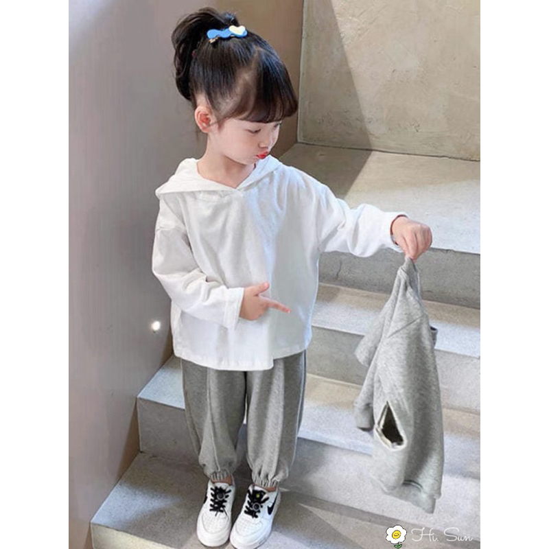 Set bộ nỉ 3 chi tiết cho bé gái Marsedl Hisun siêu xinh size từ 12-40 cân