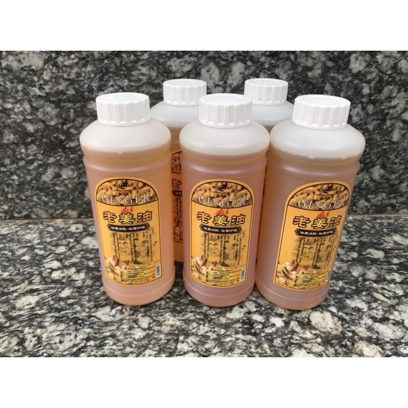 Dầu massage toàn thân Gừng Hương Nhu chai 1000ml