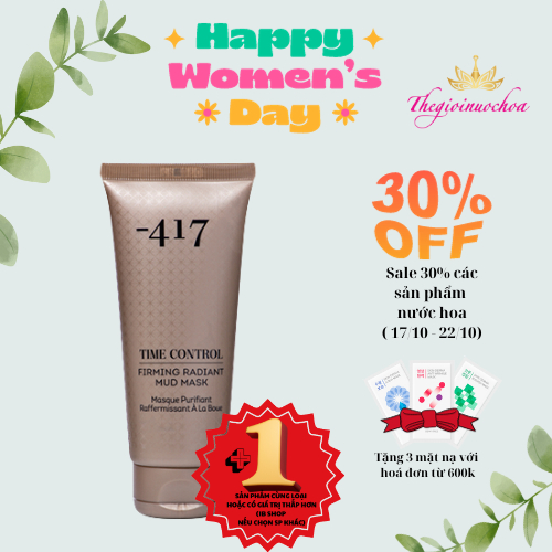 Mặt nạ bùn khoáng săn chắc da -417 TIME CONTROL - FIRMING RADIANT MUD MASK