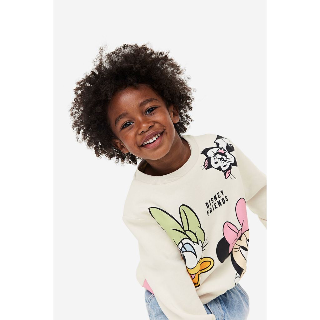 Áo nỉ da cá bé gái HM Authentic