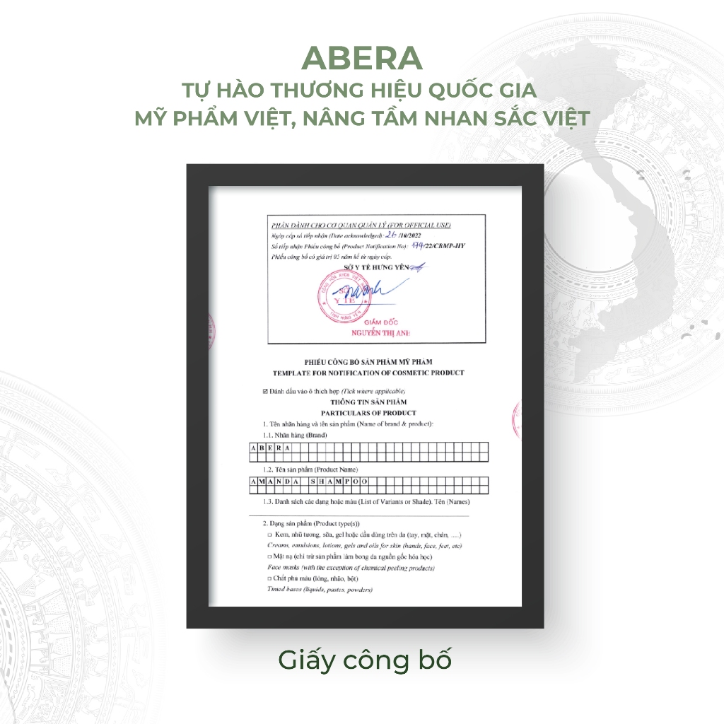 Dầu Gội Amanda Abera Xử Lý Nhanh Tình Trạng Gàu, Ngứa, Nấm Da Đầu Với Hương Thơm Nam Tính, Quyến Rũ - 200ml