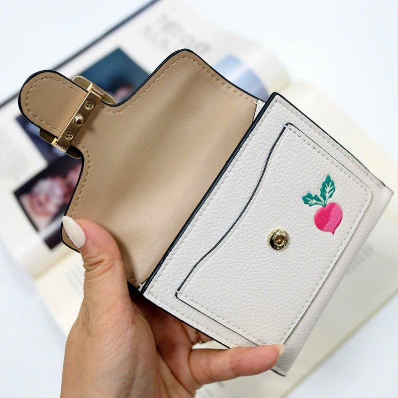 📛RẺ VÔ ĐỊCH📛VÍ COA*CH PEPPER WALLET WITH DREAMMY NỮ C8727
