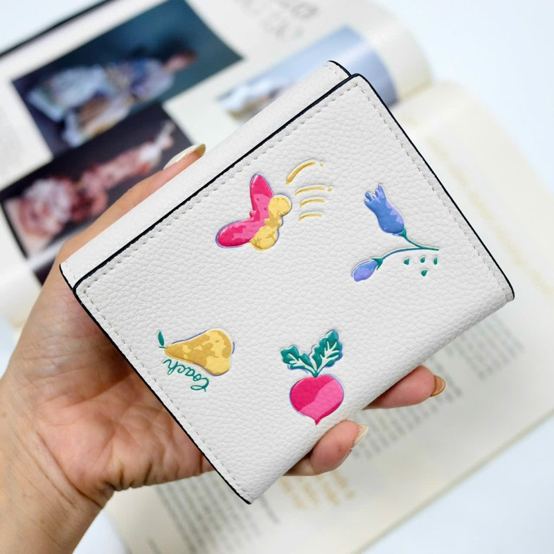 📛RẺ VÔ ĐỊCH📛VÍ COA*CH PEPPER WALLET WITH DREAMMY NỮ C8727