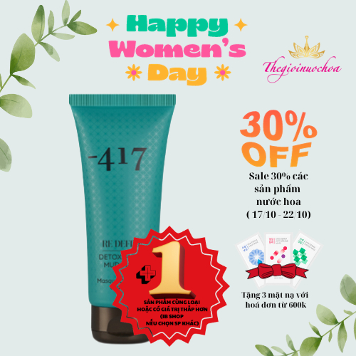Mặt nạ bùn khoáng t.hải độc -417 RE DEFINE - DETOXIFYING MUD MASK