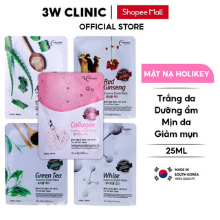 Mặt nạ giấy dưỡng da HOLIKEY Hàn Quốc chiết xuất từ thiên nhiên 25ml giúp da trắng sáng mềm mịn tự nhiên