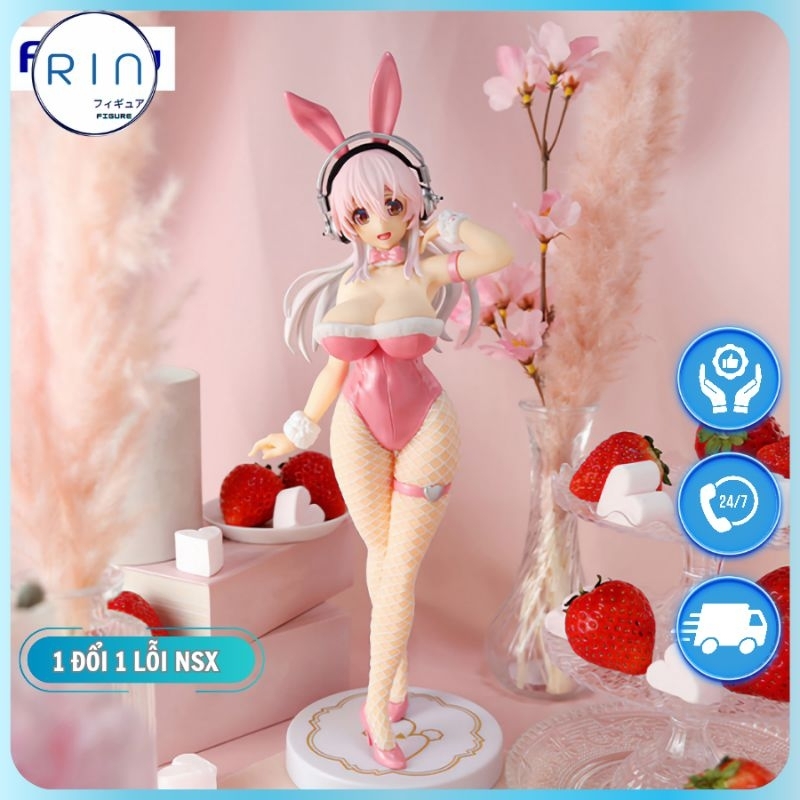 Mô hình Super Sonico - Bicute Bunnies Pink ver.