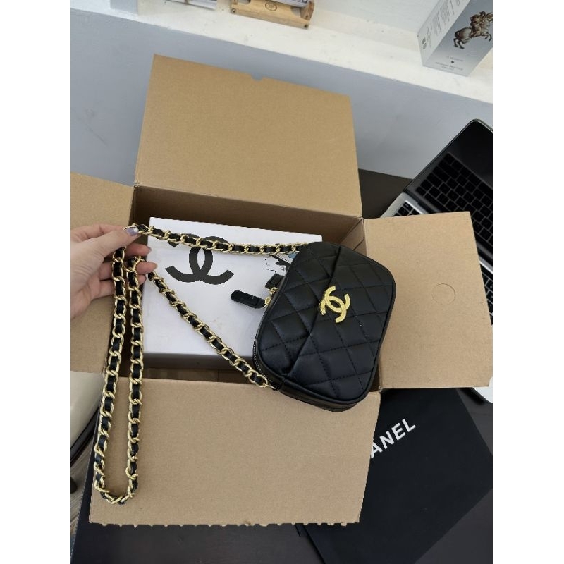 Túi đeo chéo hobo mini hộp vuông siêu hot 18cm