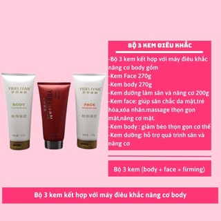 Gel máy điêu khắc body, gel nâng cơ, gel face, gel body