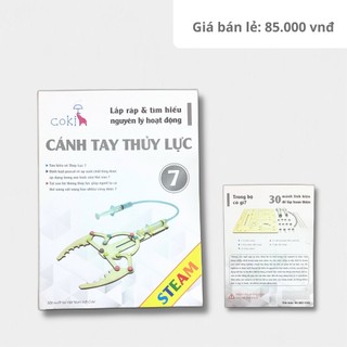 Cánh tay thuỷ lực - Đồ chơi khoa học STEM / STEAM lắp ráp