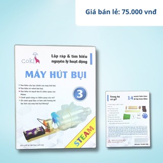 Máy hút bụi - Đồ chơi khoa học STEM / STEAM lắp ráp