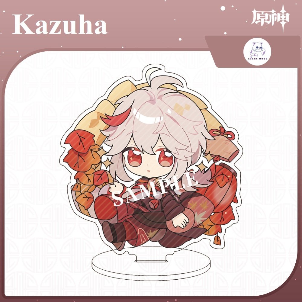 Mô hình Genshin Impact mini | Standee Mô hình nhân vật đứng Acrylic siêu dễ thương Xiao Venti Zhongli Yae Kazuha Ei