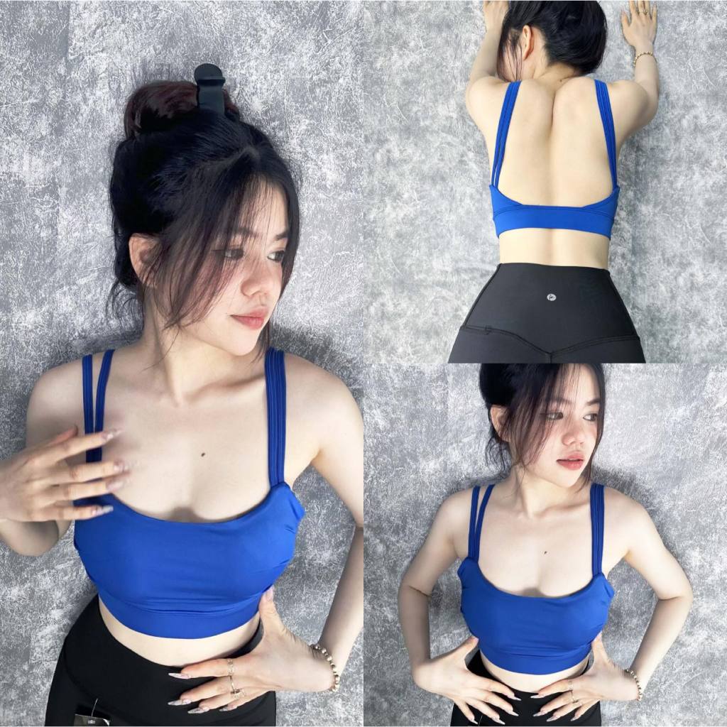 Bra Nhúng Dây Mảnh Thể Thao Tập Gym-Yoga-Aerobic ⚡️ Hàng xuất khẩu ⚡️