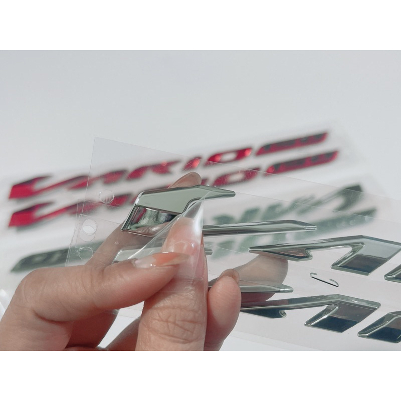 Tem nổi xi cứng xe Vario150 đời 2018-2020 hàng loại 1 dán thay thế zin, tem có sẵn keo dán