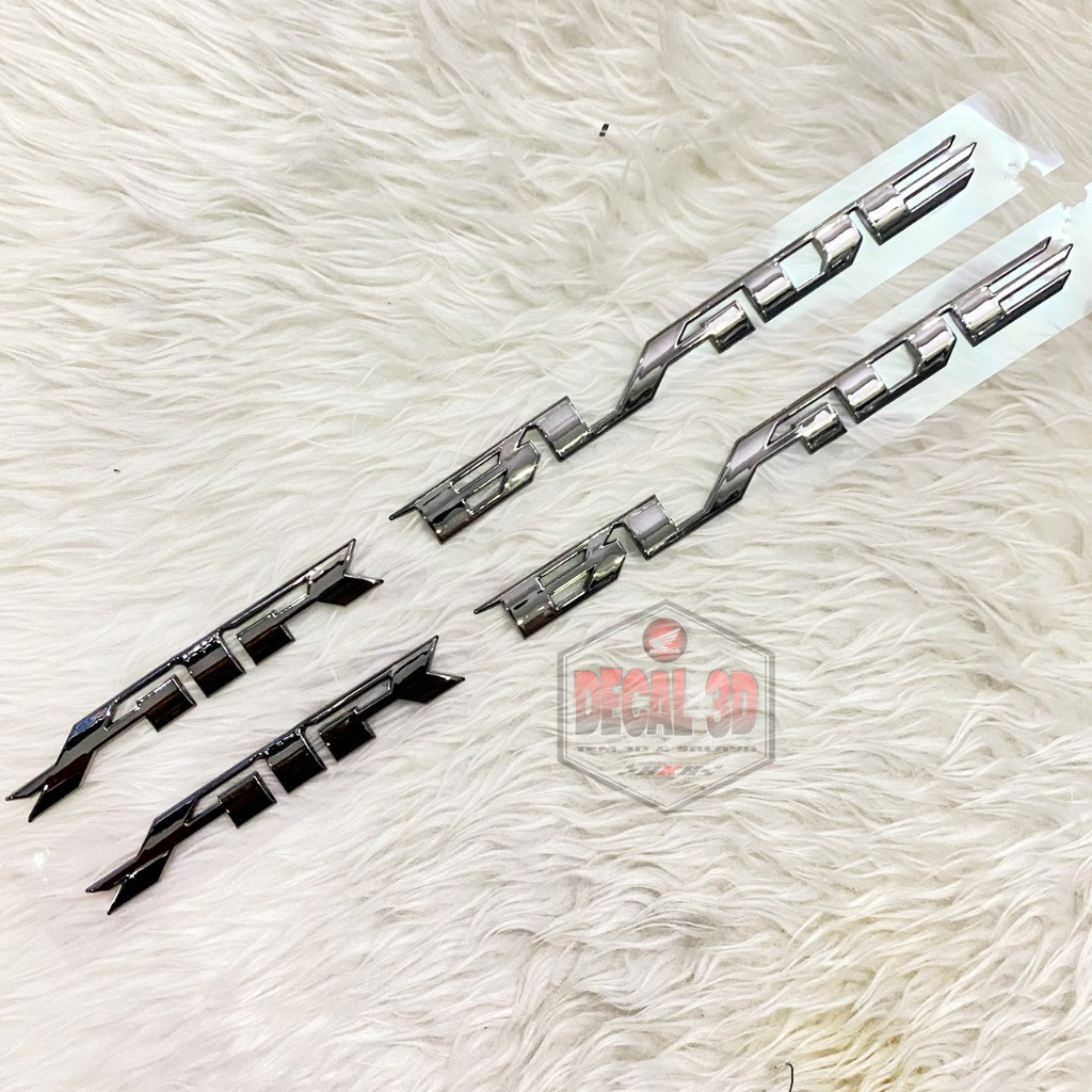 TEM AIR BLADE 2019 MÀU ĐEN CHỮ NỔI HÀNG CAO CẤP SIÊU NÉT - GIÁ 1 CẶP