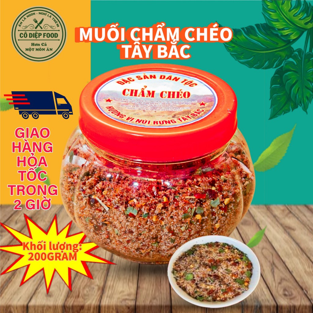 Muối Chấm Chéo Tây Bắc