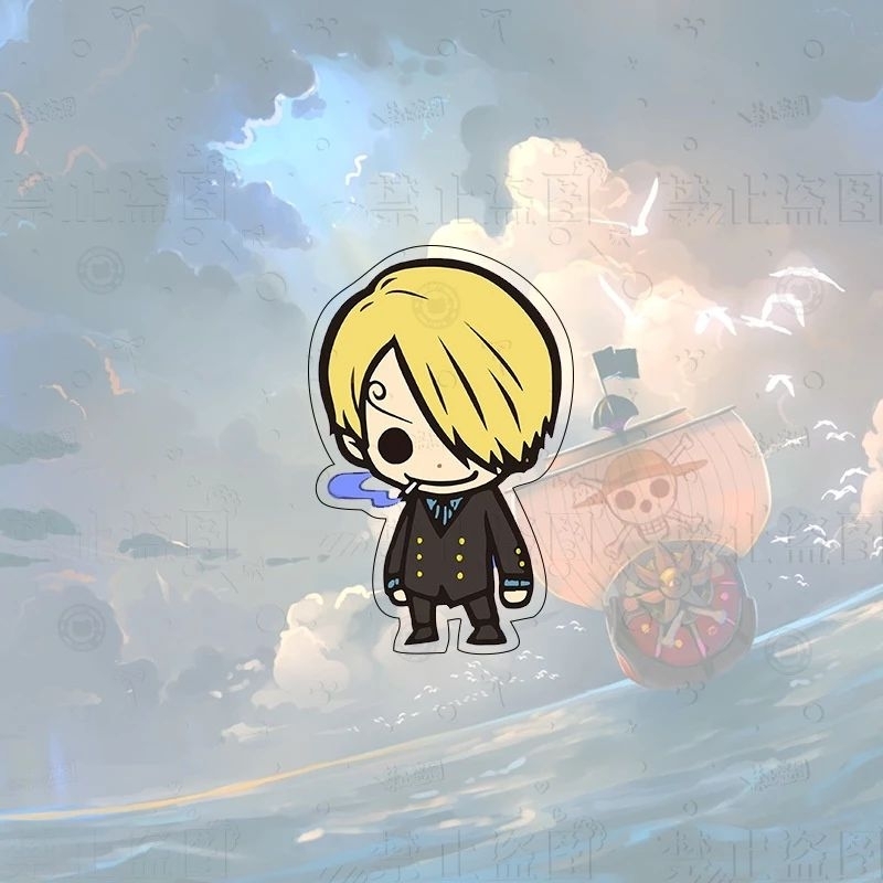 Hoạt hình ghim cài áo hình nhân vật Luffy trong Onepiece độc đáo