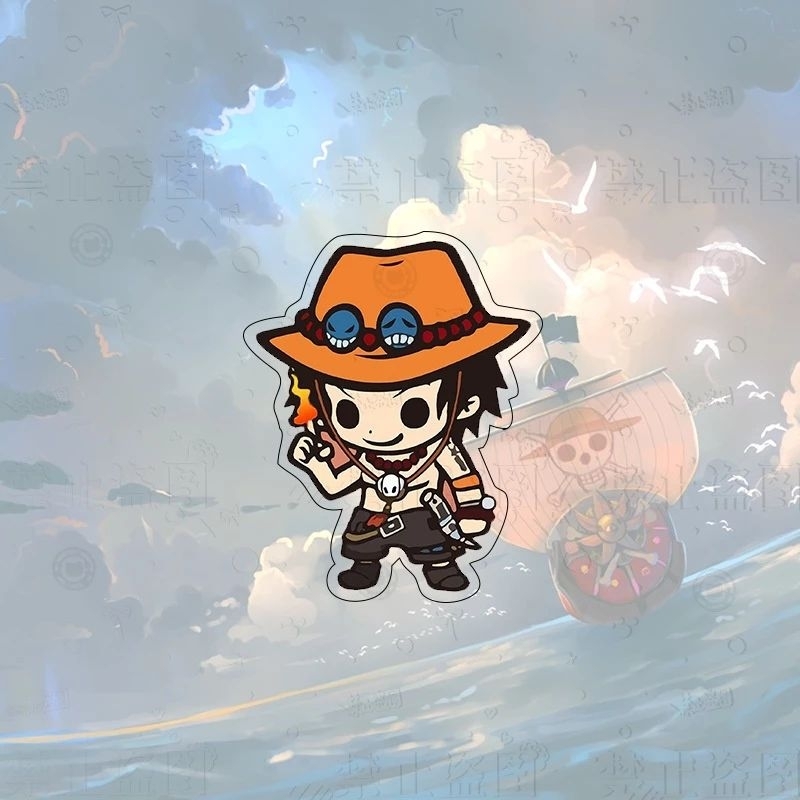 Hoạt hình ghim cài áo hình nhân vật Luffy trong Onepiece độc đáo