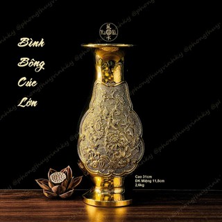 Bình Bông Cúc Lớn - Vật Phẩm Thờ Cúng Vĩnh Tiến Chất Lượng Cao