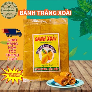 Bánh Tráng Xoài Nha Trang Loại 1 - [1Kg 2 Túi] [ship hỏa tốc]  [Loại Đặc Biệt] Hàng ngon nhà làm