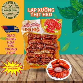 Lạp Xưởng Heo Tiêu Đen Sấy Khô 500Gram [FREE SHIP]TỪ ĐƠN 50K, [Loại Đặc Biệt] Hàng ngon nhà làm