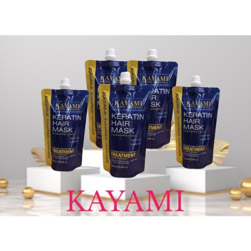 Hấp phục hồi hư tổn Collagen Keratin KAYAMI 500ml