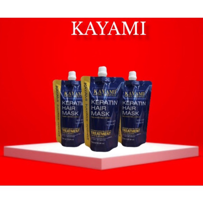 Hấp phục hồi hư tổn Collagen Keratin KAYAMI 500ml