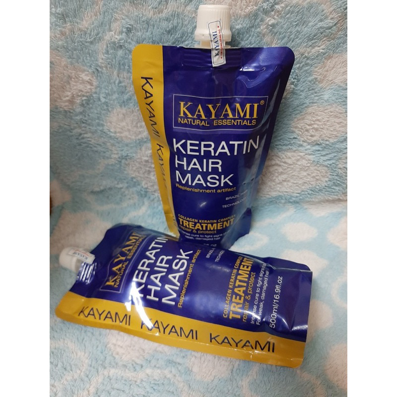 Hấp phục hồi hư tổn Collagen Keratin KAYAMI 500ml